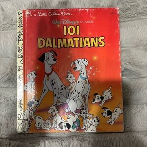 💙 Disney's 101 Dalmatians A Little Golden Book